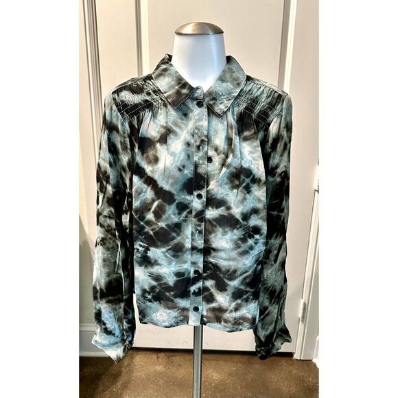 NWT Sanctuary New Day Printed Shirt - Large - Picture 1 of 9